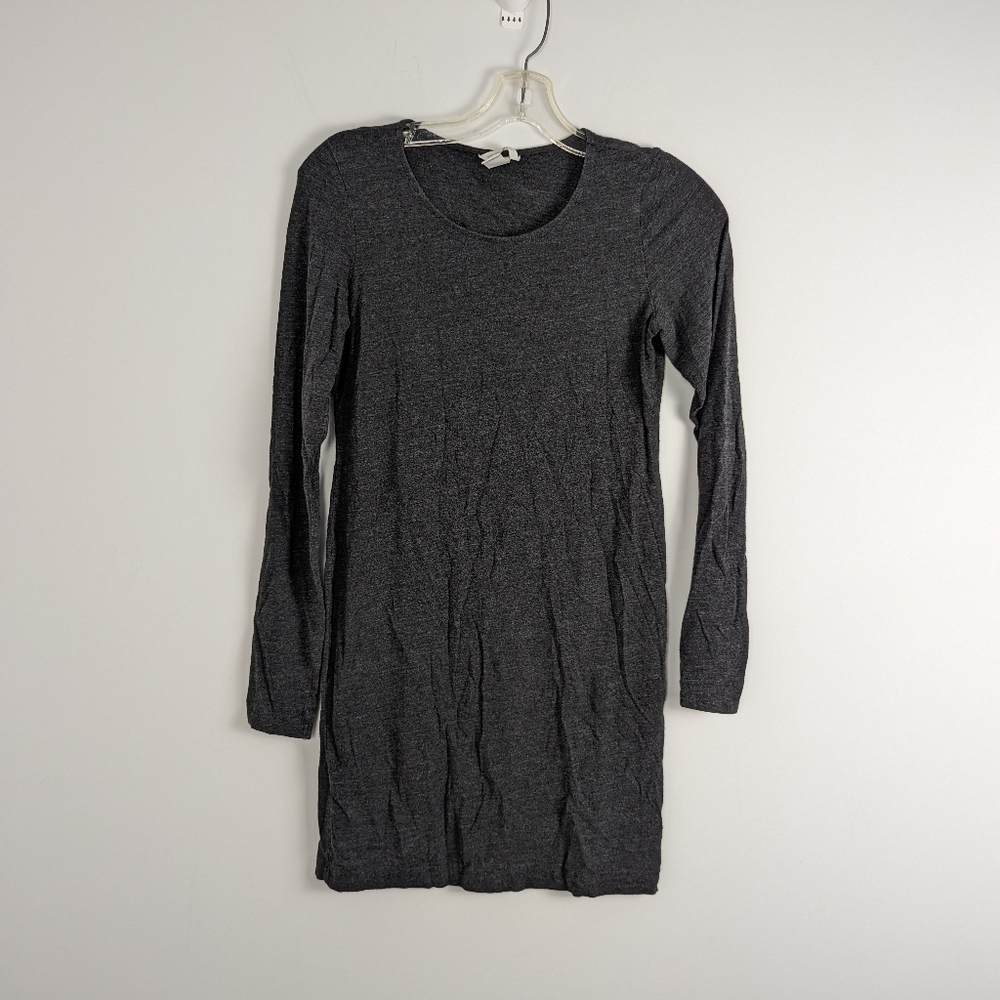 H&M Women's Basic Long Sleeve Midi Dress Size Medium Bodycon